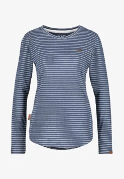 LEAAK Z LONGSLEEVE - Langarmshirt - Marine Melange 11 LEAAK Z LONGSLEEVE - Langarmshirt - Marine Melange -Alife & Kickin 448f284403fc472aa7532a3a08752984