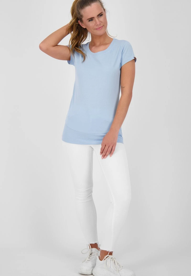 KIKOAK A - T-Shirt Basic - Polar Ice Melange 2 KIKOAK A - T-Shirt Basic - Polar Ice Melange – Bild 2