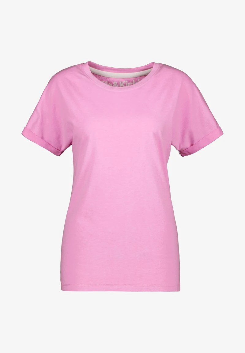 MALAIKAAK A - T-Shirt Basic - Bubblegum Melange 6 MALAIKAAK A - T-Shirt Basic - Bubblegum Melange – Bild 6