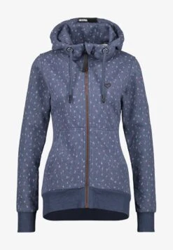YASMIN - Sweatjacke - Nightblue Melange 11 YASMIN - Sweatjacke - Nightblue Melange -Alife & Kickin 475ada22f4a44ce2aea25c166d7f84df