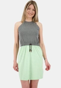 VERENAAK B MIDI - Jerseykleid - Steal Melange