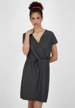 ORNELLAAK - Jeanskleid - Black Denim