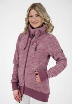 VIVIANAK F - Sweatjacke - Mulberry Melange 10 VIVIANAK F - Sweatjacke - Mulberry Melange -Alife & Kickin 4cca3052c3a640a08c85ab18a09f3c34