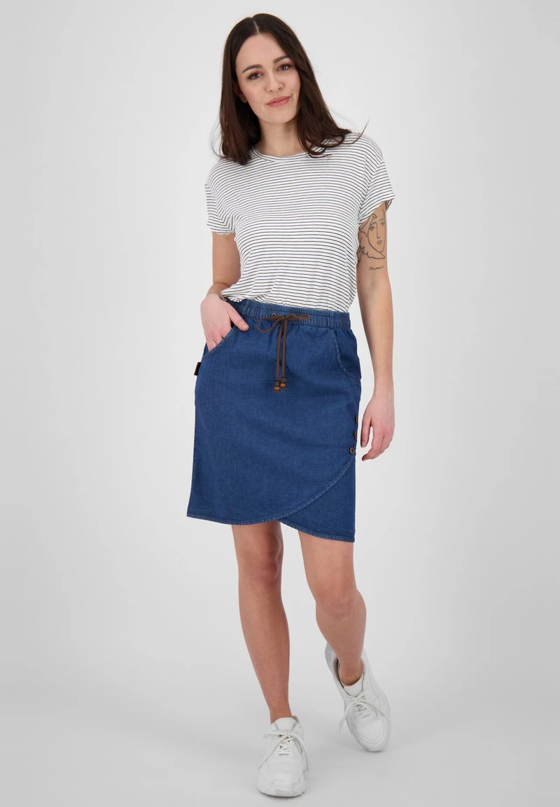 LUCY - Jeansrock - Dark Denim 2 LUCY - Jeansrock - Dark Denim – Bild 2