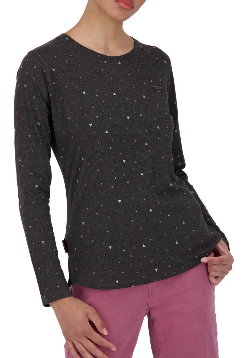 LEAAK - Langarmshirt - Moonless Melange 6 LEAAK - Langarmshirt - Moonless Melange – Bild 6