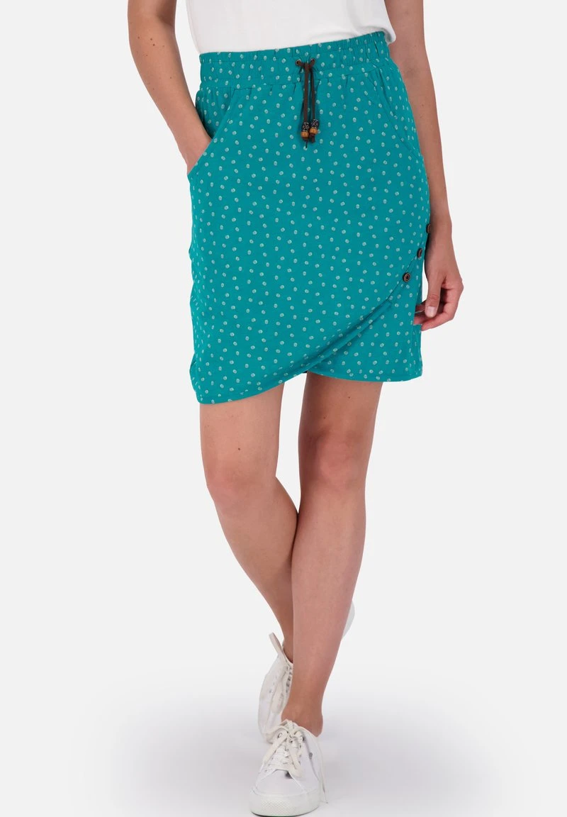 LUCYAK B - Minirock - Peacock Melange 1 LUCYAK B - Minirock - Peacock Melange