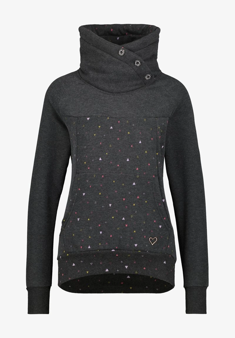 VIOLET B - Sweatshirt - Moonless Melange 6 VIOLET B - Sweatshirt - Moonless Melange – Bild 6