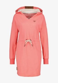 SCARLA - Freizeitkleid - Peach -Alife & Kickin 51c3a238d11842d296453ad4af31fd45