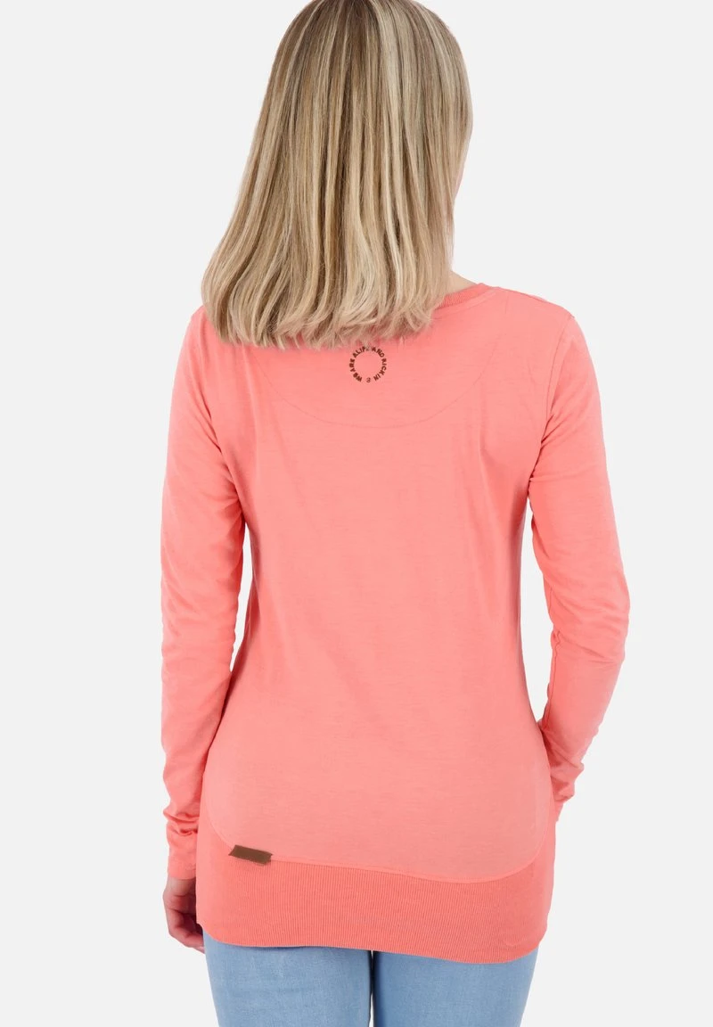 CONNYAK - Langarmshirt - Peach Melange 3 CONNYAK - Langarmshirt - Peach Melange – Bild 3