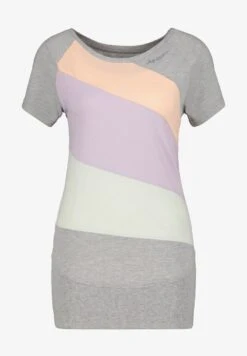 LENI - T-Shirt Print - Cloudy Melange 11 LENI - T-Shirt Print - Cloudy Melange -Alife & Kickin 559a2ac825fe4fd0a121e4cc2c46430b