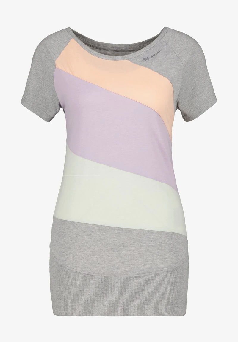 LENI - T-Shirt Print - Cloudy Melange 6 LENI - T-Shirt Print - Cloudy Melange – Bild 6