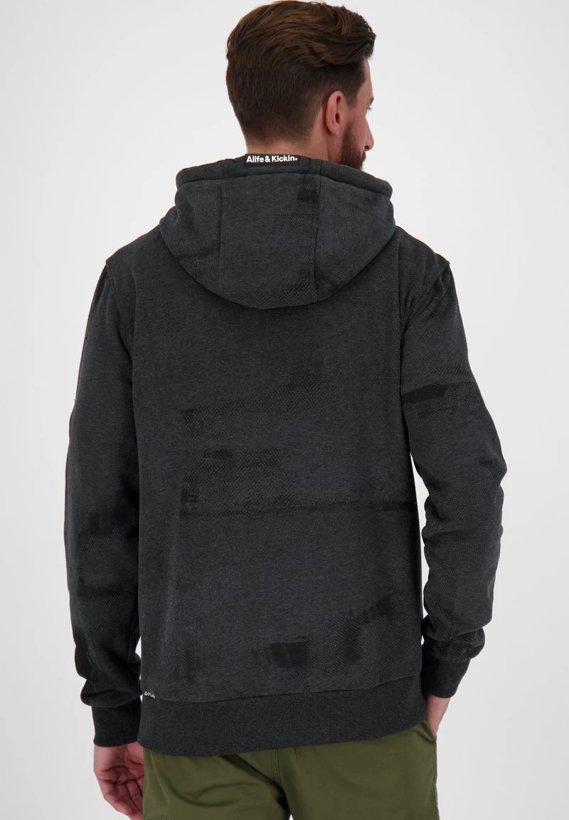 JOHNSONAK B - Kapuzenpullover - Moonless Melange 3 JOHNSONAK B - Kapuzenpullover - Moonless Melange – Bild 3