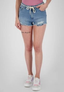 LATOYAAK DNM - Jeans Shorts - Light Denim Washed