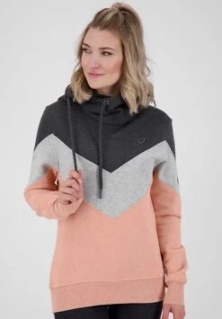 STELLAAK A - Kapuzenpullover - Mahagonium Melange