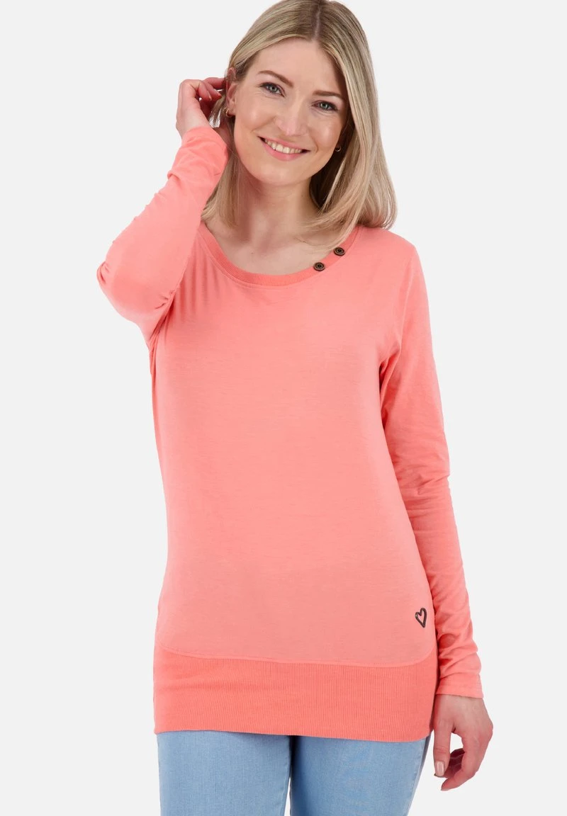 CONNYAK - Langarmshirt - Peach Melange 1 CONNYAK - Langarmshirt - Peach Melange