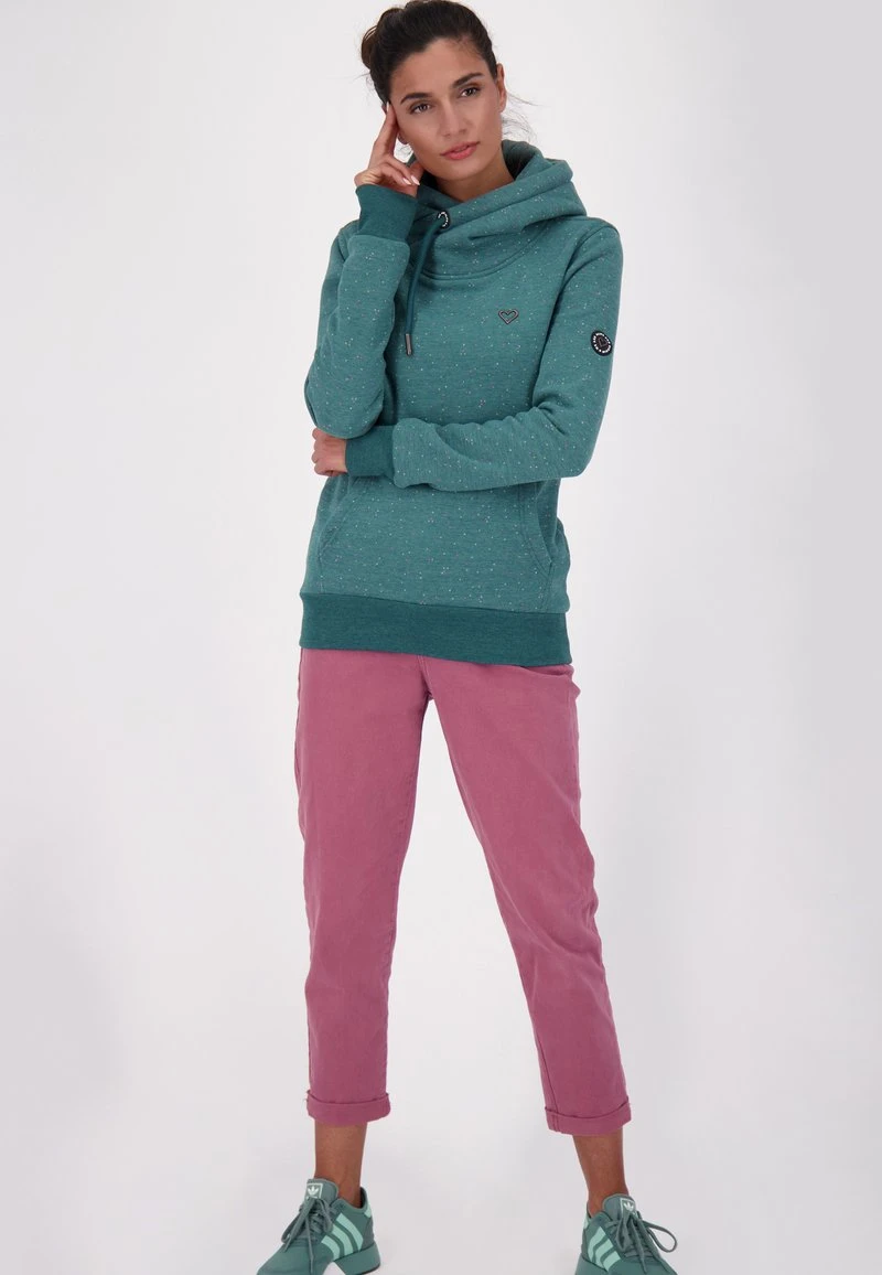 SARAHAK B - Kapuzenpullover - Forest Melange 2 SARAHAK B - Kapuzenpullover - Forest Melange – Bild 2