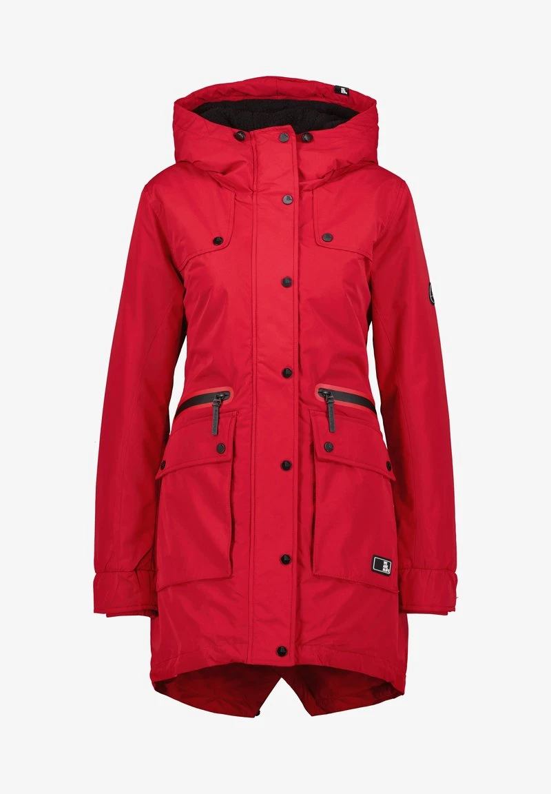 CHARLOTTEAK - Wintermantel - Cranberry 5 CHARLOTTEAK - Wintermantel - Cranberry – Bild 5