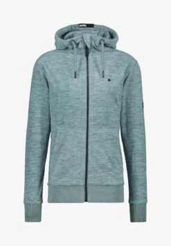 TRASHERAK F - Fleecejacke - Pacific Melange 11 TRASHERAK F - Fleecejacke - Pacific Melange -Alife & Kickin 5f4af035d03443ff84fca7e9f7dbb64e