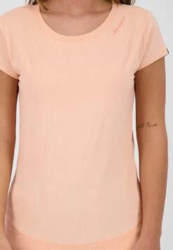 KIKOAK A - T-Shirt Basic - Apricot Melange 9 KIKOAK A - T-Shirt Basic - Apricot Melange -Alife & Kickin 5f917d7cbdac450f8b50a93044b2b47c