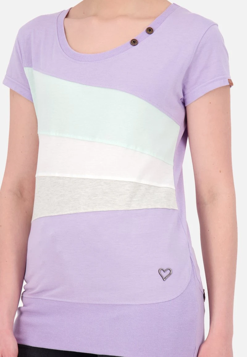 CLEMENTINAAK A - T-Shirt Print - Digital Lavender Melange 5 CLEMENTINAAK A - T-Shirt Print - Digital Lavender Melange – Bild 5
