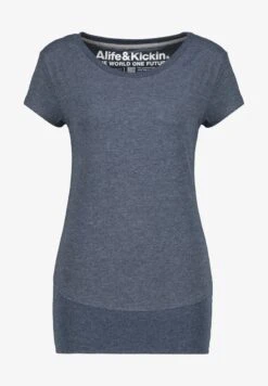 KIKOAK A - T-Shirt Basic - Marine Melange 11 KIKOAK A - T-Shirt Basic - Marine Melange -Alife & Kickin 651b5f2079774776bdece57f328ec12a