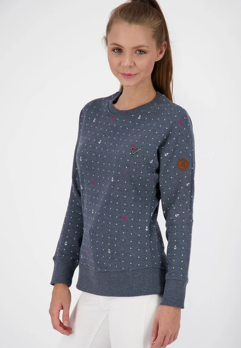 DARLAAK CREWNECK - Sweatshirt - Marine 4 DARLAAK CREWNECK - Sweatshirt - Marine – Bild 4