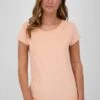 KIKOAK A - T-Shirt Basic - Apricot Melange