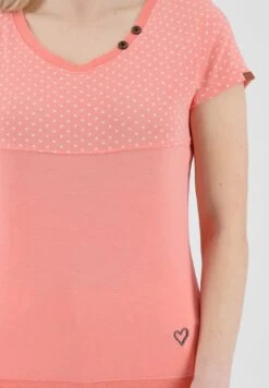 CORAAK - T-Shirt Print - Peach 9 CORAAK - T-Shirt Print - Peach -Alife & Kickin 679e22eb11ed42f2ae096a612cc4c1fd