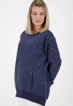 Sweatshirt - Marine Melange -Alife & Kickin 6963d5a881324706984f1de7ac844190