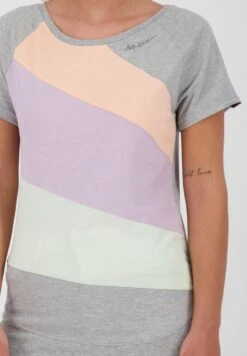 LENI - T-Shirt Print - Cloudy Melange 9 LENI - T-Shirt Print - Cloudy Melange -Alife & Kickin 6a5ebb3563314cdc86d49abf609355a3