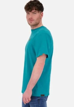 MADDOXAK A KURZARM - T-Shirt Basic - Peacock Melange 9 MADDOXAK A KURZARM - T-Shirt Basic - Peacock Melange -Alife & Kickin 6b78889d64cf422abfaa300cb2d4ec1d