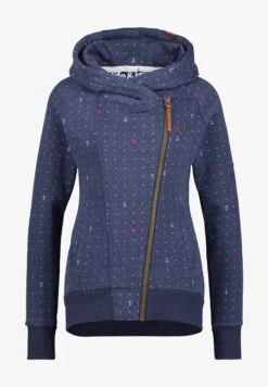 SNAKECHARMER - Sweatjacke - Marine Melange -Alife & Kickin 6d9de313a9df475f8c80957e96d8cb2c