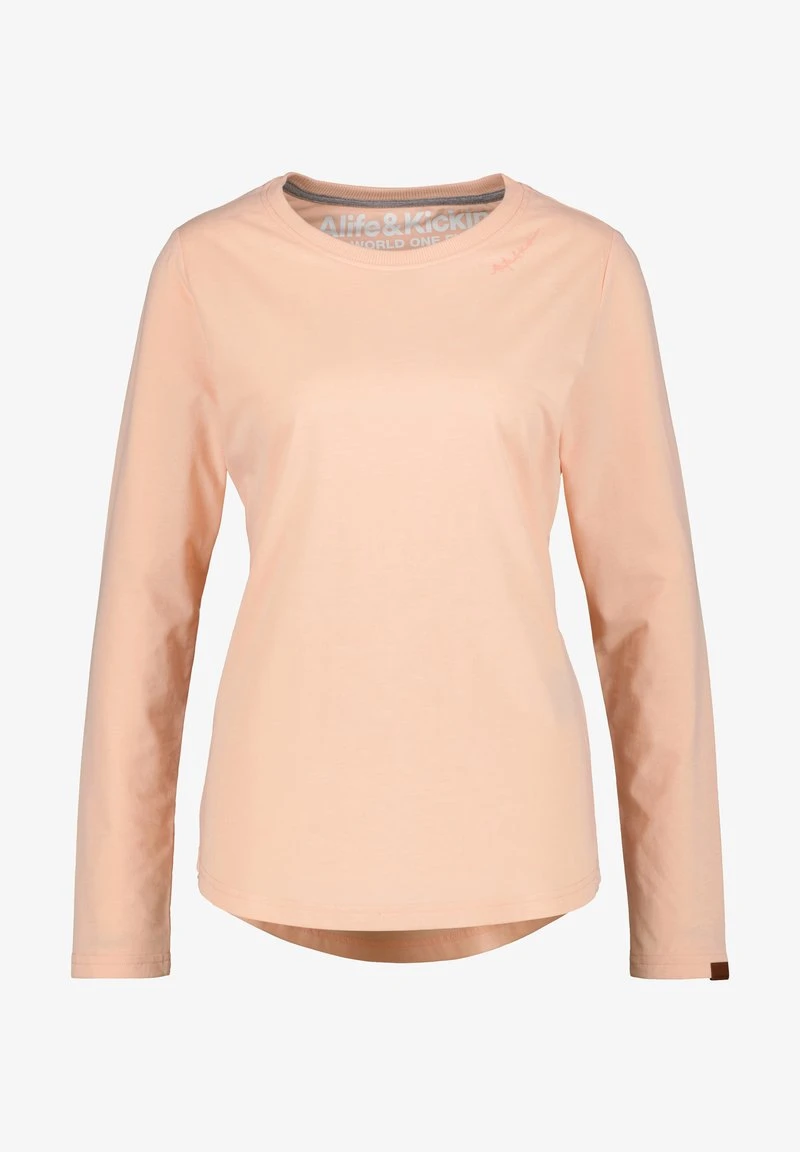 LEANA - Langarmshirt - Apricot Melange 6 LEANA - Langarmshirt - Apricot Melange – Bild 6