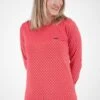 LEONIEAK B LONGSLEEVE - Langarmshirt - Coral Melange