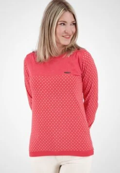 LEONIEAK B LONGSLEEVE - Langarmshirt - Coral Melange