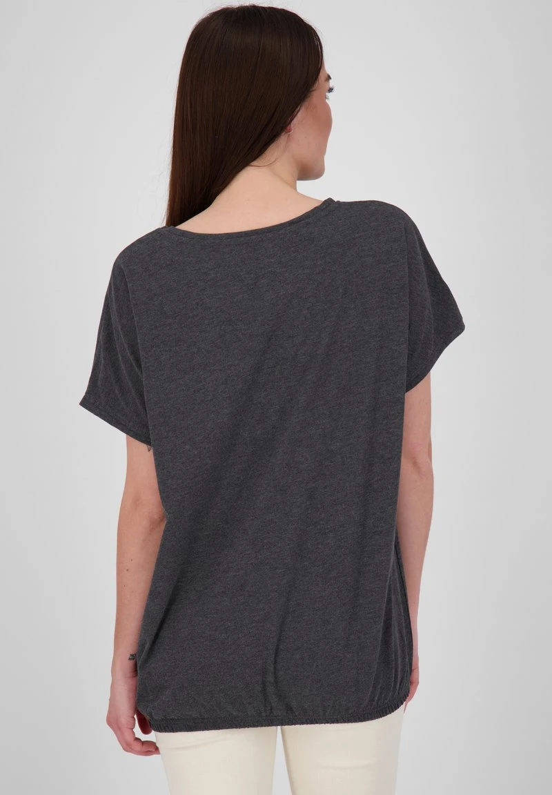 T-Shirt Basic - Moonless Melange 3 T-Shirt Basic - Moonless Melange – Bild 3