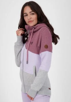 STEFFIAK - Sweatjacke - Mulberry Melange -Alife & Kickin 71f977c2ad6f4b93a0ca9331be3bd6a7