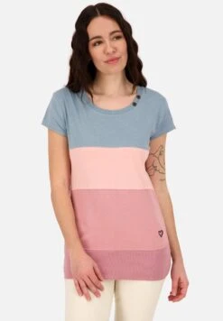 CORIAK KURZARM - T-Shirt Print - Mauve Melange