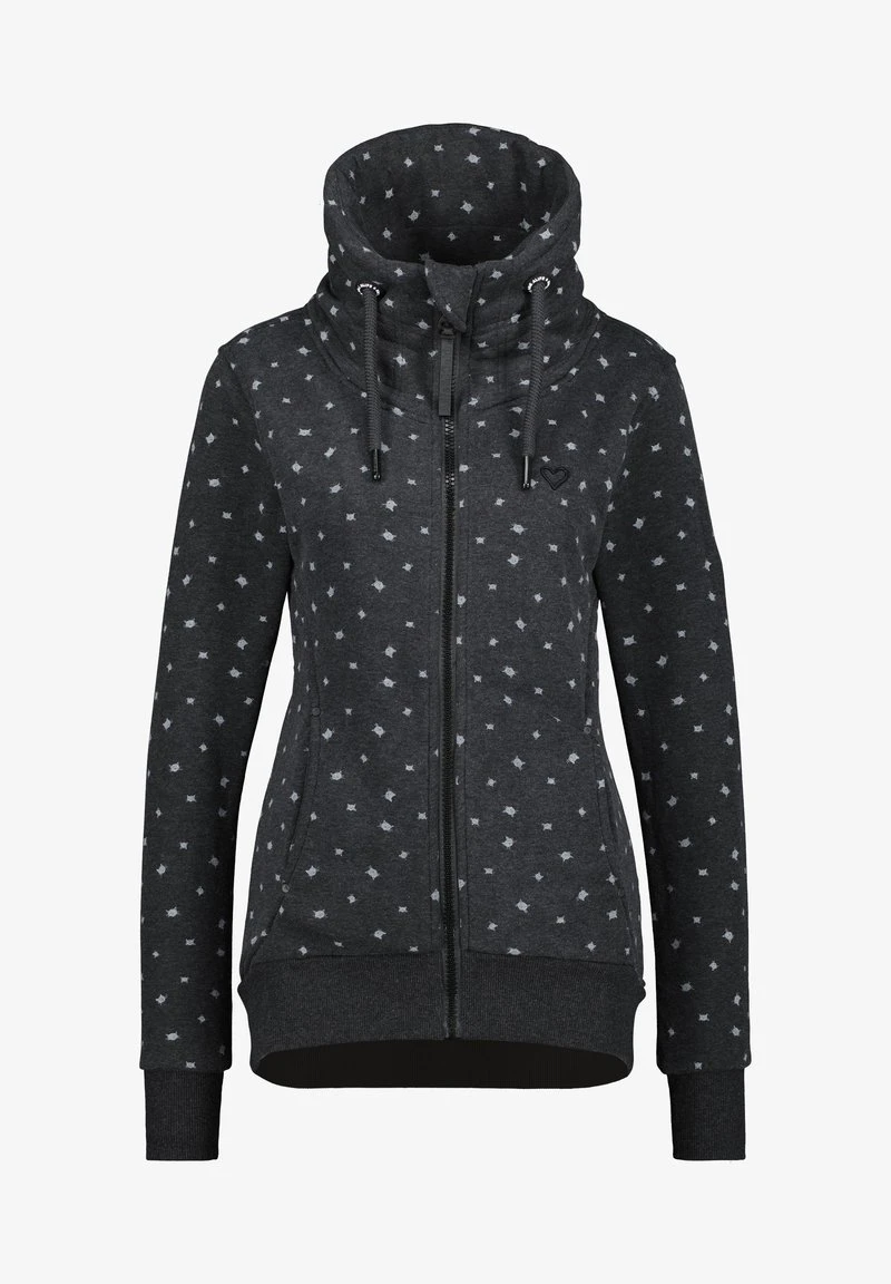 VIVIANAK - Sweatjacke - Moonless Melange 6 VIVIANAK - Sweatjacke - Moonless Melange – Bild 6