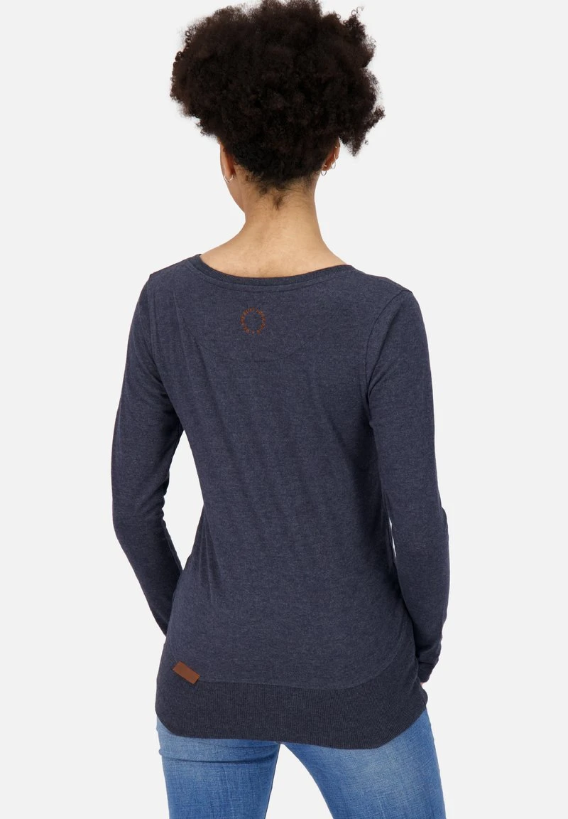 CONNYAK - Langarmshirt - Marine Melange 3 CONNYAK - Langarmshirt - Marine Melange – Bild 3