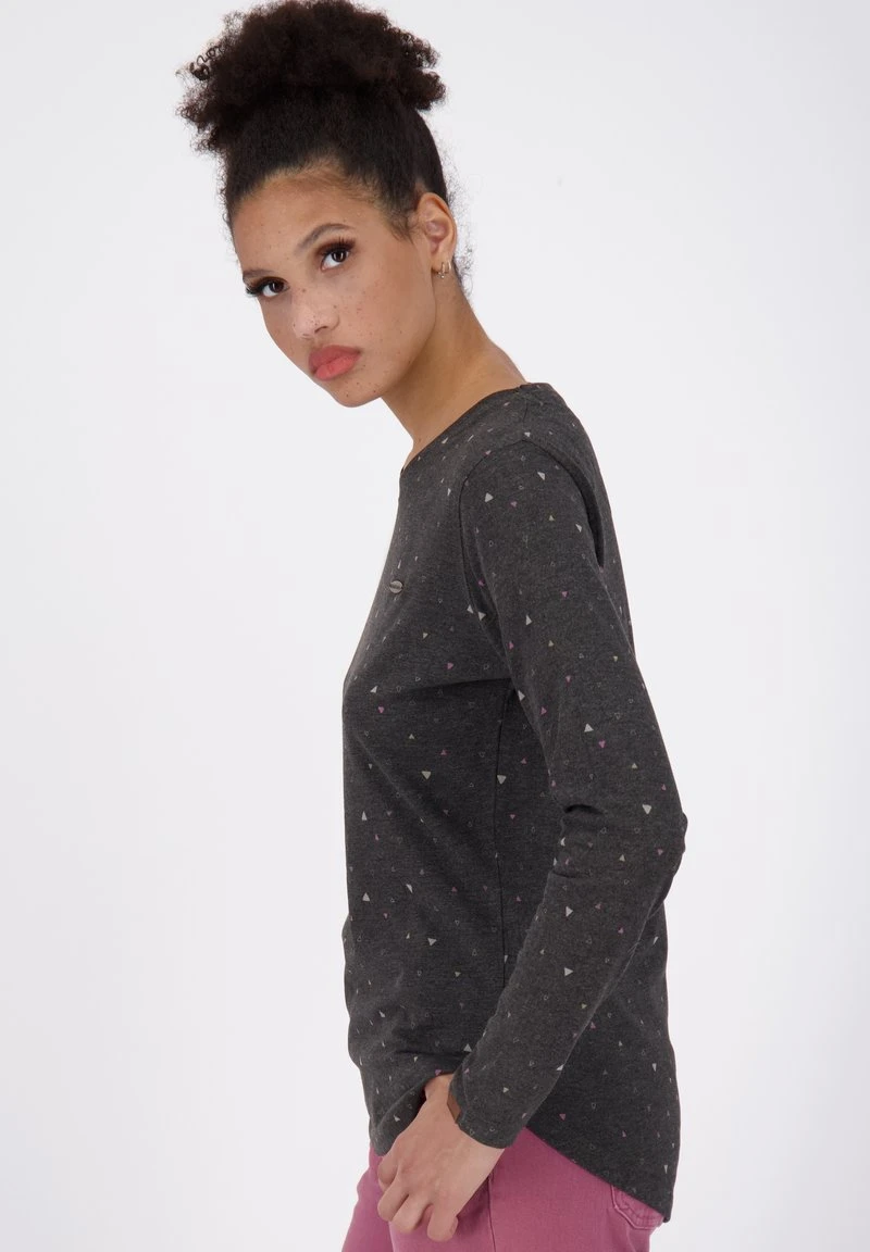 LEAAK - Langarmshirt - Moonless Melange 5 LEAAK - Langarmshirt - Moonless Melange – Bild 5