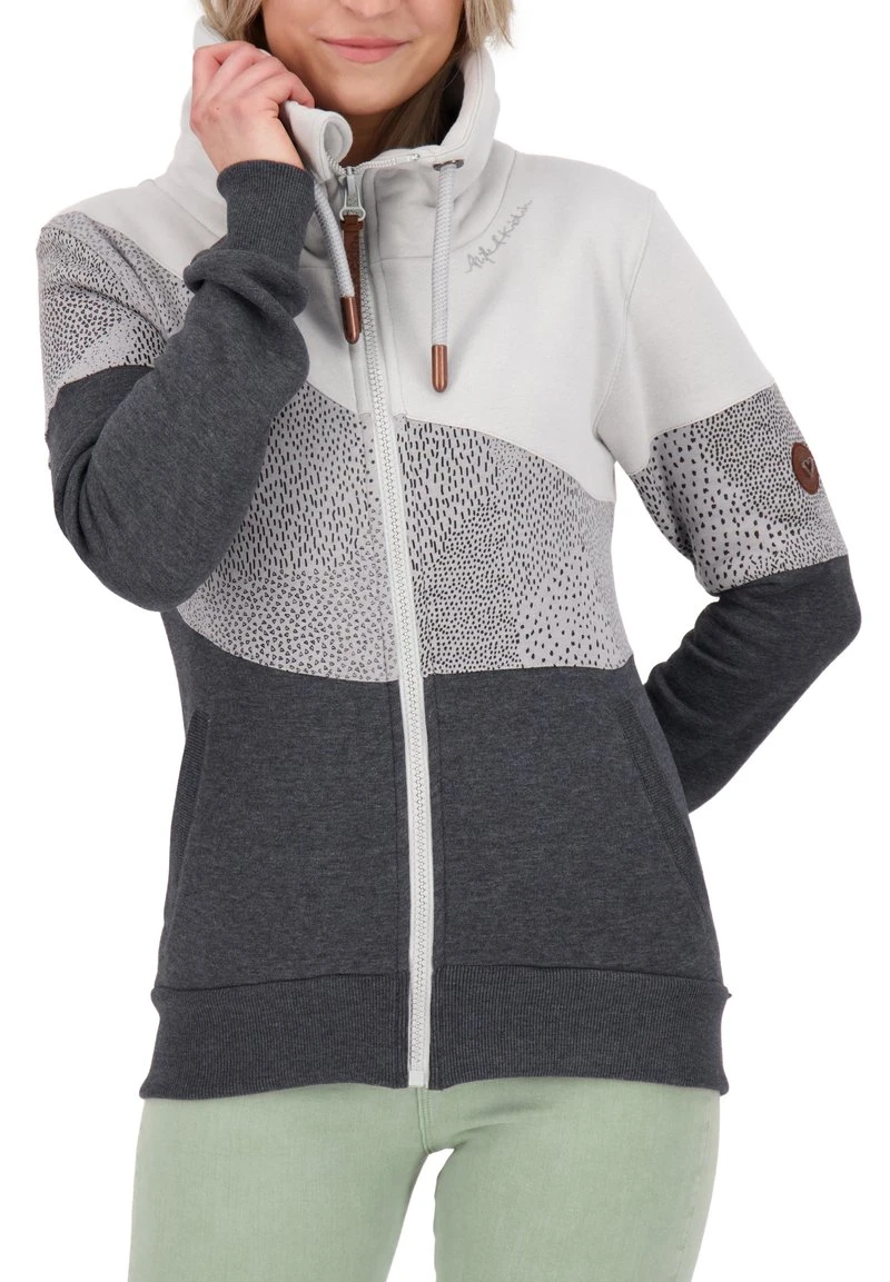 VALERAAK B - Sweatjacke - Moonless Melange 6 VALERAAK B - Sweatjacke - Moonless Melange – Bild 6