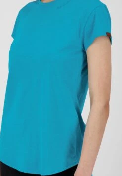 MINNYAK - T-Shirt Basic - Lagoon Melange -Alife & Kickin 7909434e7e5d4706b77d033b1d35ac0b