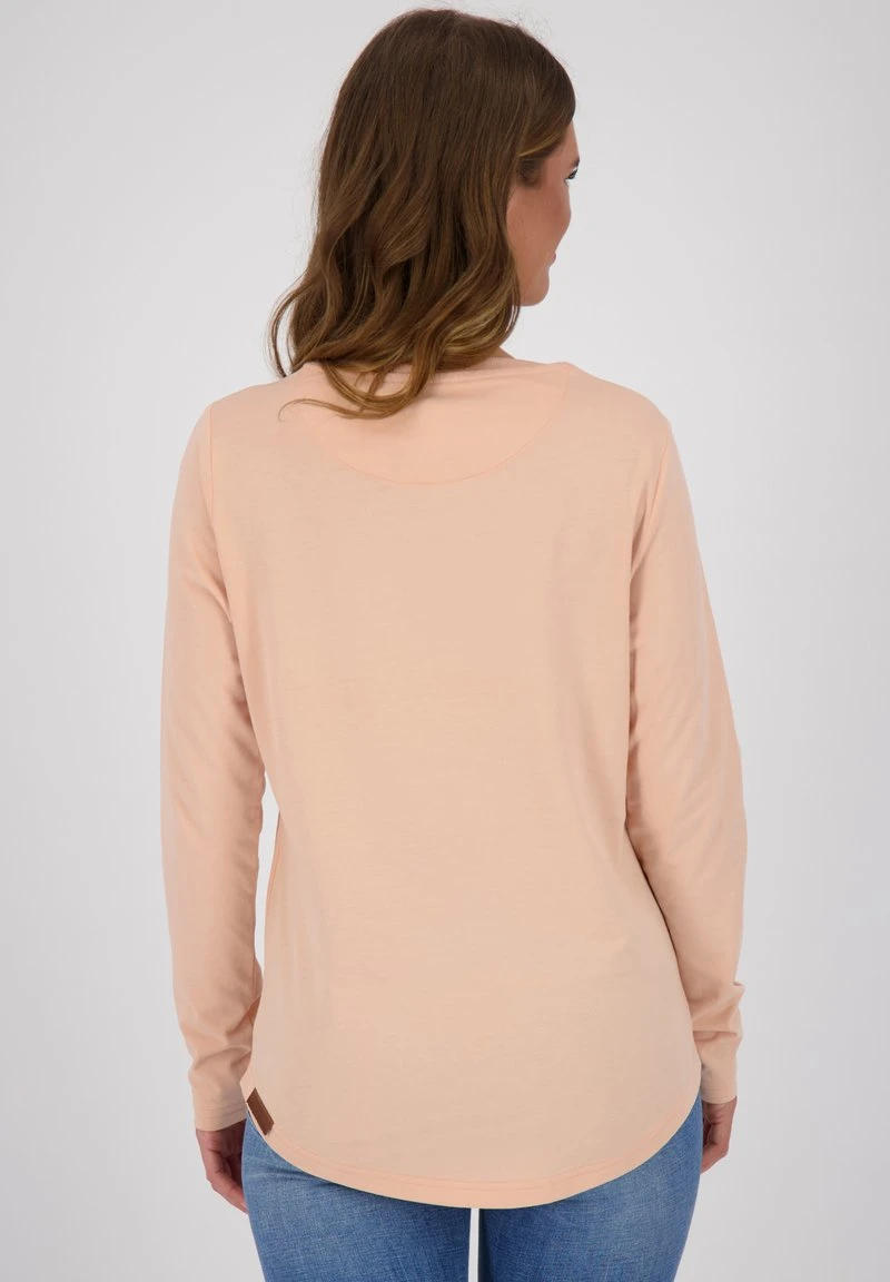 LEANA - Langarmshirt - Apricot Melange 3 LEANA - Langarmshirt - Apricot Melange – Bild 3