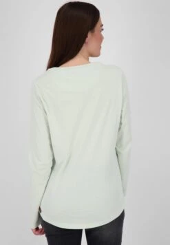 LEANA - Langarmshirt - Teal Melange -Alife & Kickin 7db139ce151a4525b8c498c2353d5713