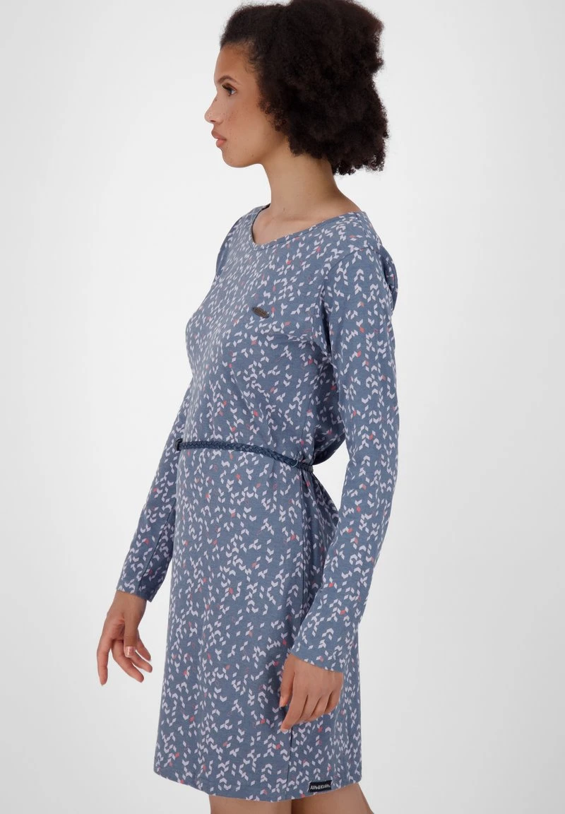 ELLINAK B LONGSLEEVE - Etuikleid - Nightblue Melange 5 ELLINAK B LONGSLEEVE - Etuikleid - Nightblue Melange – Bild 5