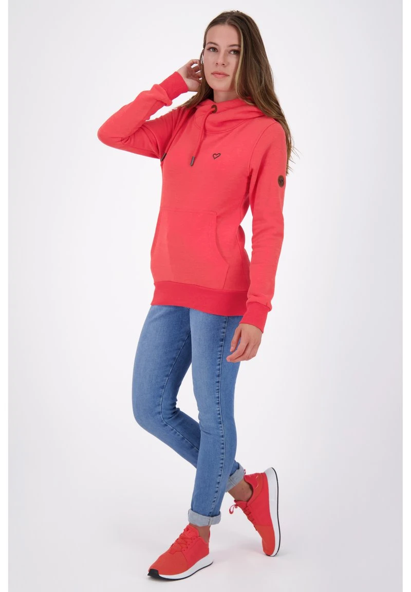 SARAHAK A - Kapuzenpullover - Coral Melange 2 SARAHAK A - Kapuzenpullover - Coral Melange – Bild 2