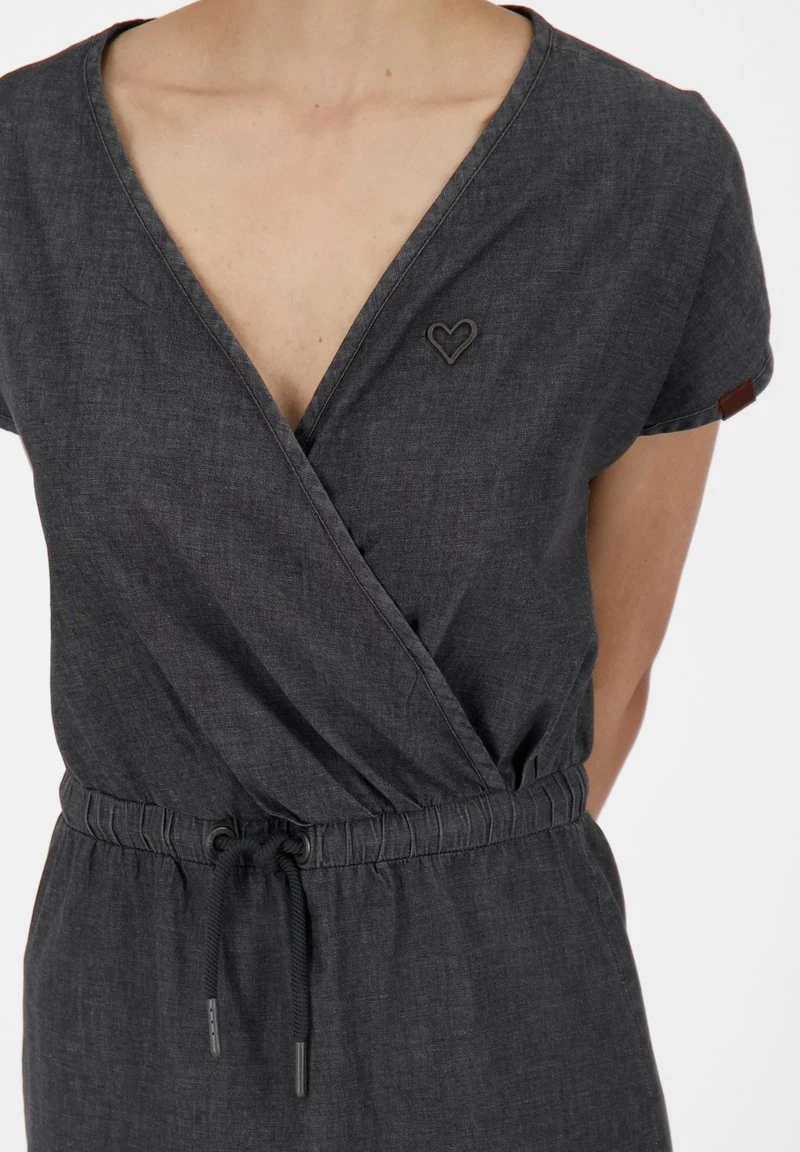 ORNELLAAK - Jeanskleid - Black Denim 4 ORNELLAAK - Jeanskleid - Black Denim – Bild 4