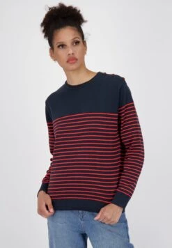 VALENTINAAK Z - Strickpullover - Marine