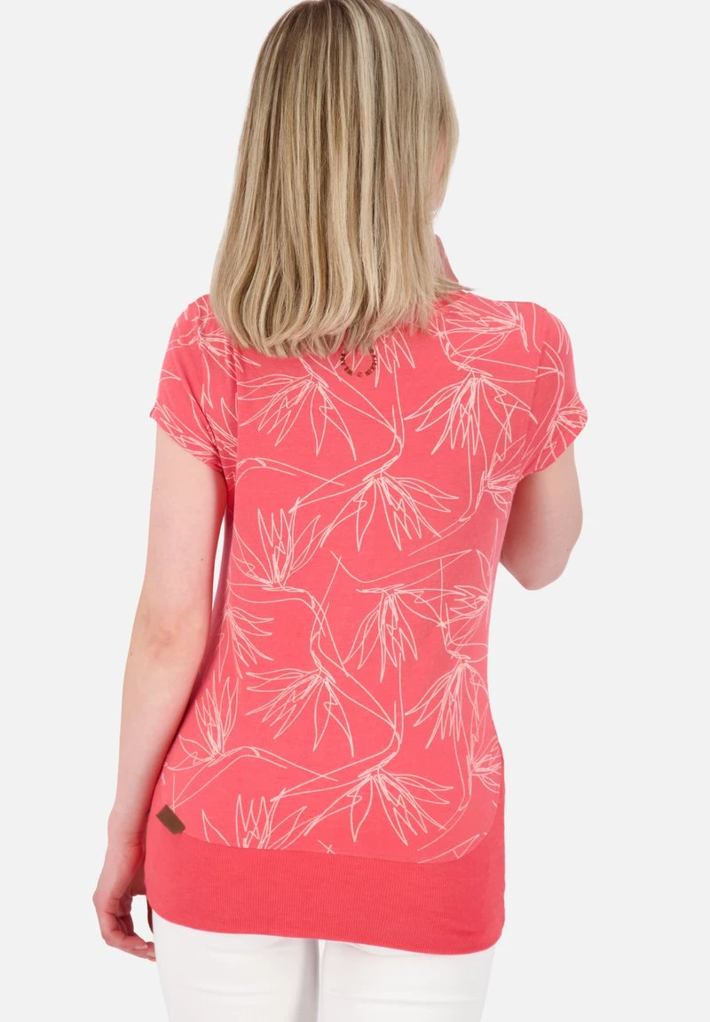 COCOAK B - T-Shirt Print - Coral Melange 3 COCOAK B - T-Shirt Print - Coral Melange – Bild 3